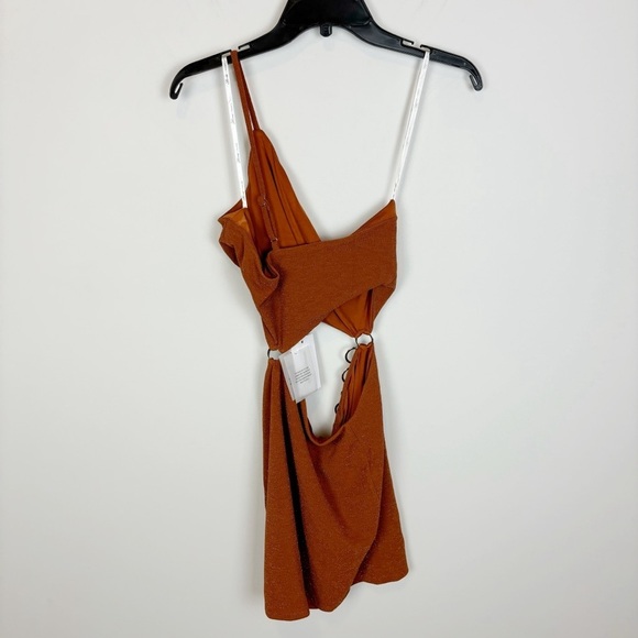 Lovers and Friends Kiana Mini Dress in Copper Size M - Picture 5 of 11
